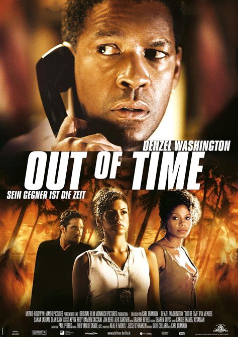 1-16 of over 20,000 results for "out of time movie" Results. Out of Time. 2003 | CC. 4.6 out of 5 stars. 3,526. Prime Video. $3.99 $ 3. 99 to rent. $14.99 to buy. Starring: Denzel Washington, Eva Mendes, Sanaa Lathan and Dean Cain; ...